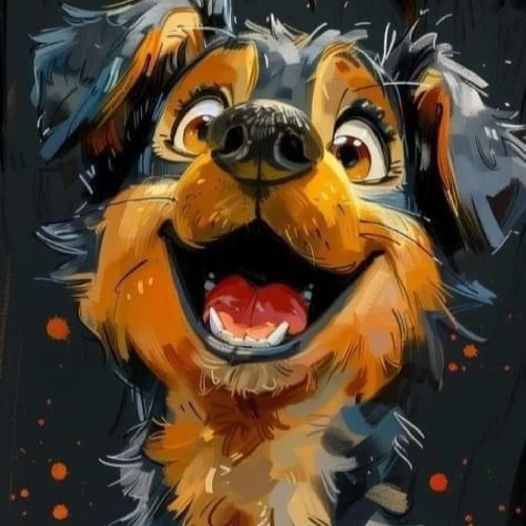 Adorable Dog Poster - Perfect for Any Room, Unframed Delight!