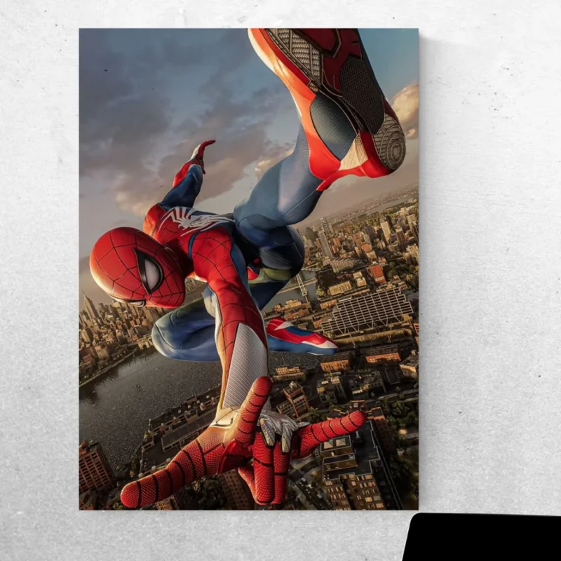Bring Spiderman’s web-slinging action to your walls! Bring Spiderman's web-slinging action to your walls!