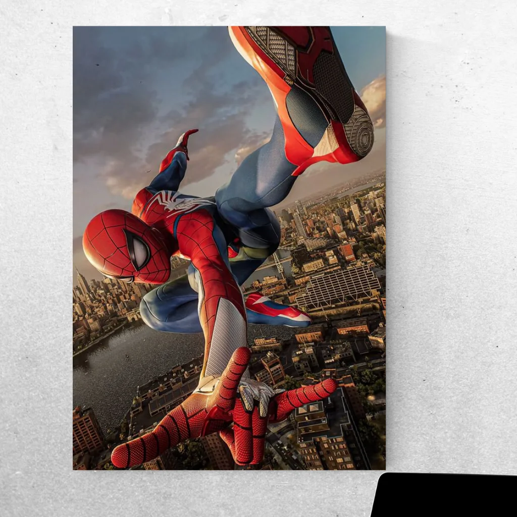 Bring Spiderman's web-slinging action to your walls!