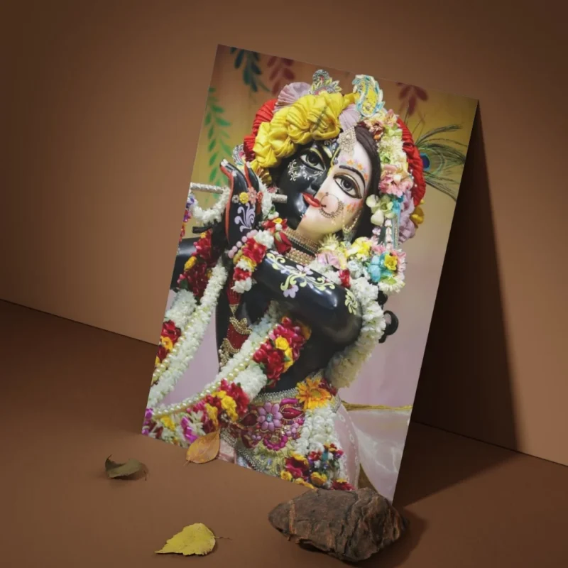 Radiant Radha Krishna Metal Poster: Divine Art for Your Walls! Radiant Radha Krishna Metal Poster: Divine Art for Your Walls!