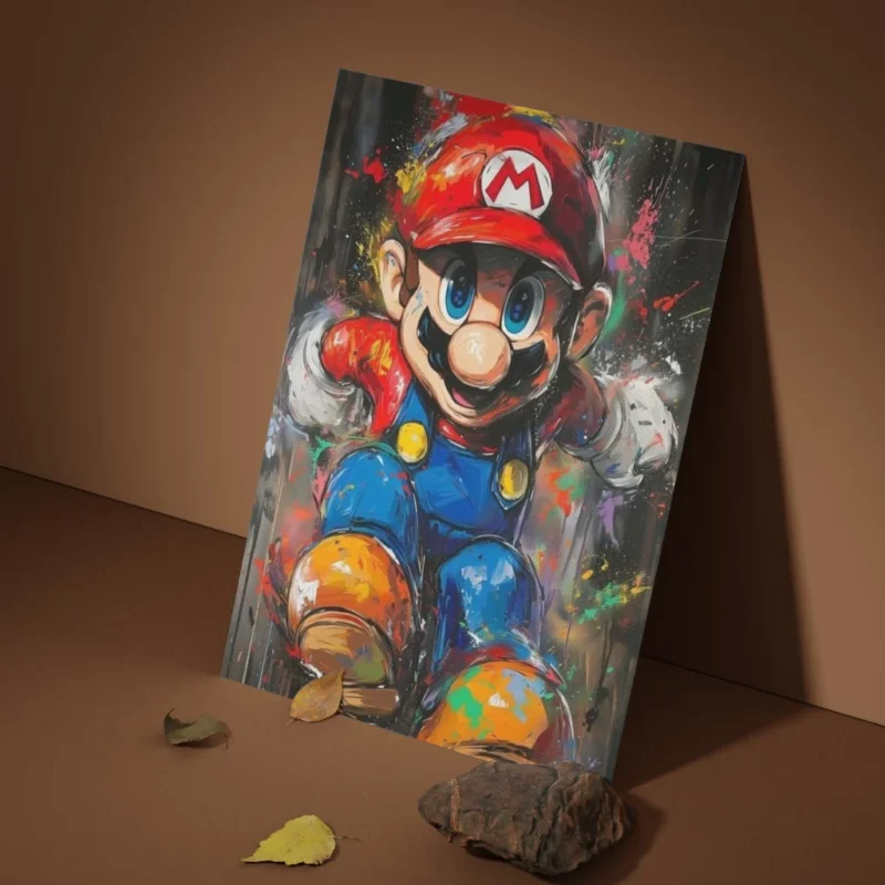 Level Up Your Space with a Mario Bros Metal Poster! Level Up Your Space with a Mario Bros Metal Poster!