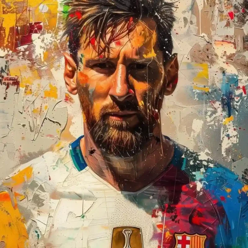 Transform your space with the legendary Lionel Messi tapestry!