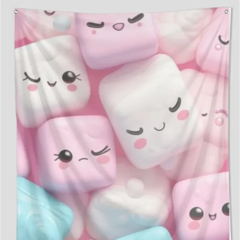 Adorable Marshmallow Baby Room Tapestry – Sweeten Their Space! Adorable Marshmallow Baby Room Tapestry – Sweeten Their Space!