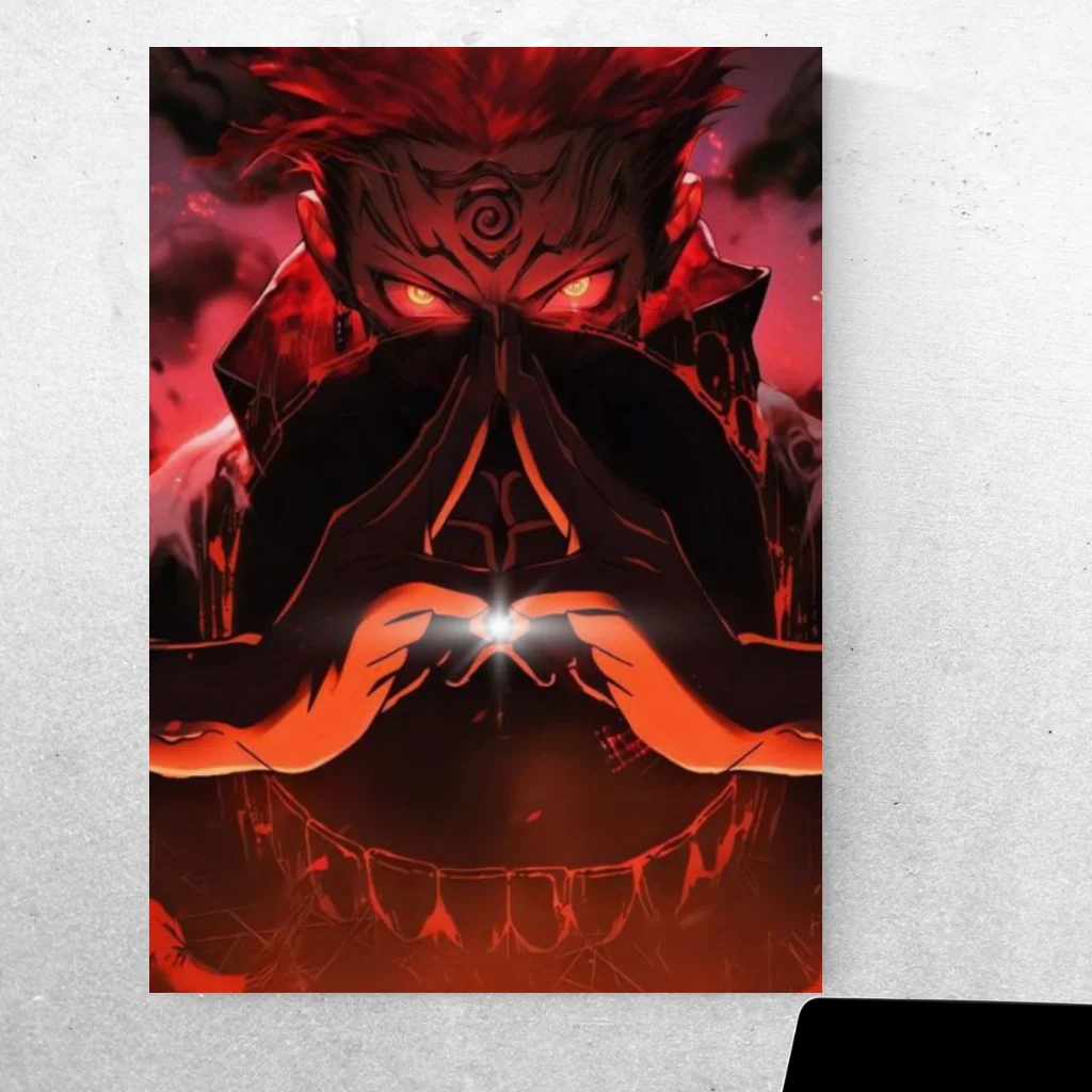 Epic Anime Vibes on Metal – The Art that Never Fades!