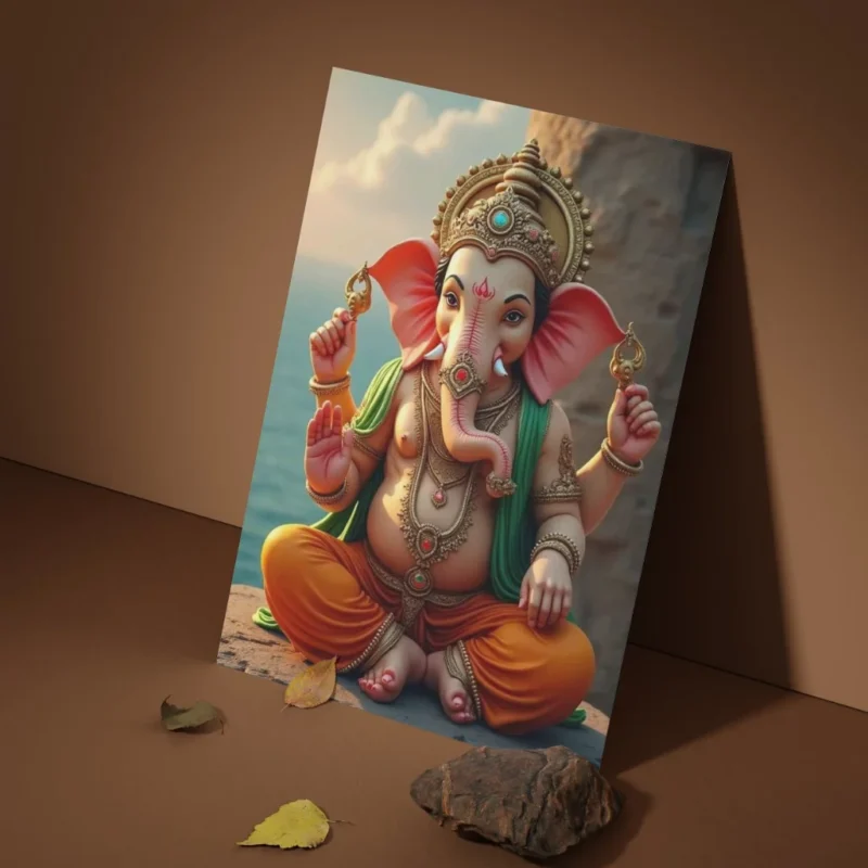 Giftwisely Ganesha Metal Poster Collection – Divine Art for Modern Spaces Giftwisely Ganesha Metal Poster Collection – Divine Art for Modern Spaces